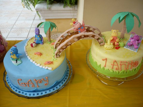 Backyardigans Decorated Cakes