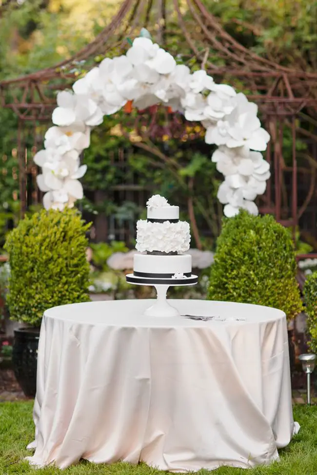  mesa de bolo de Casamento 