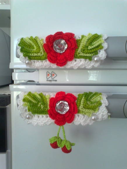 Crochet Refrigerator Holder: Step by step