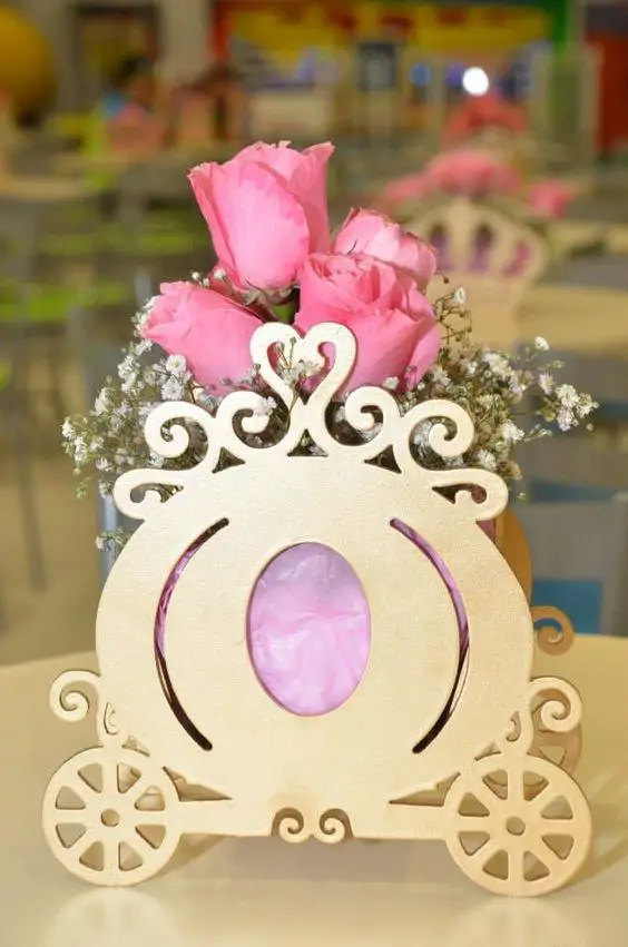 Festa Infantil Ursinha Princesa - Ideias de Decoração