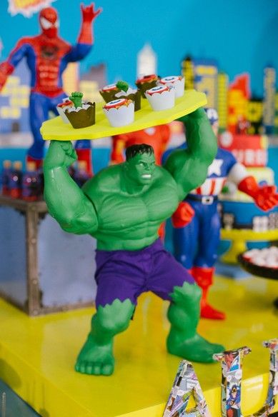 Ideias para fazer uma festa infantil do Hulk