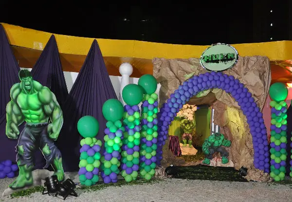 Ideias para fazer uma festa infantil do Hulk