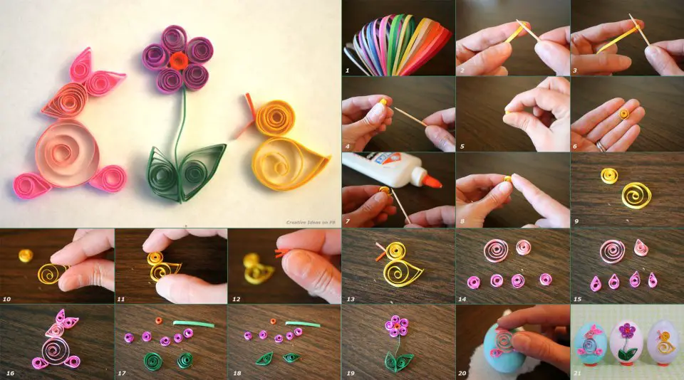 Aprenda Como Fazer Quilling: Técnica de Filigrana em Papel